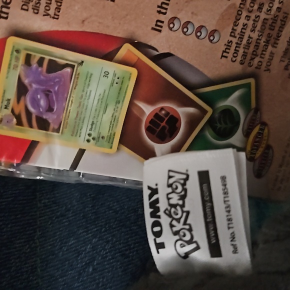 Pokémon NIB, Bodyguard Theme Deck factory sealed! Fossil 1990's. Sanei stuffie - Picture 5 of 10